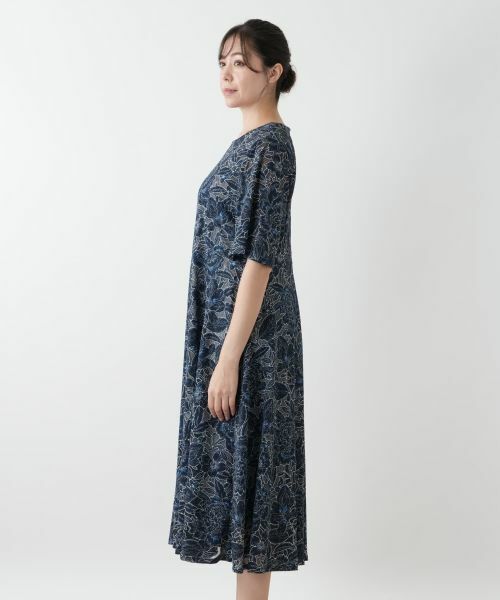 Leilian PLUS HOUSE / レリアンプラスハウス ドレス | 刺繍フレアワンピース | 詳細8