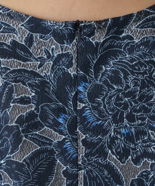 Leilian PLUS HOUSE / レリアンプラスハウス シャツ・ブラウス | 刺繍クルーネックブラウス | 詳細12