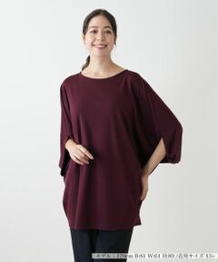 Leilian PLUS HOUSE / レリアンプラスハウス シャツ・ブラウス | ドルマンスリーブブラウス【プラス企画】