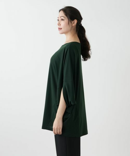 Leilian PLUS HOUSE / レリアンプラスハウス シャツ・ブラウス | ドルマンスリーブブラウス【プラス企画】 | 詳細11