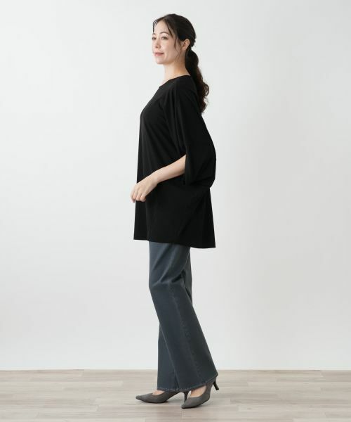 Leilian PLUS HOUSE / レリアンプラスハウス シャツ・ブラウス | ドルマンスリーブブラウス【プラス企画】 | 詳細2