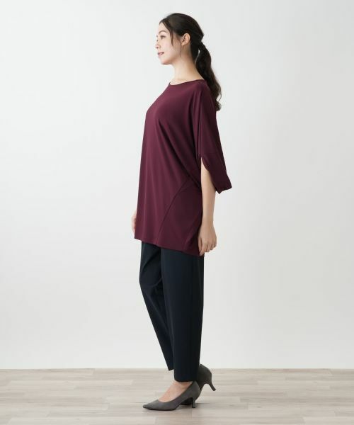 Leilian PLUS HOUSE / レリアンプラスハウス シャツ・ブラウス | ドルマンスリーブブラウス【プラス企画】 | 詳細5