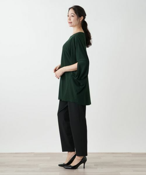 Leilian PLUS HOUSE / レリアンプラスハウス シャツ・ブラウス | ドルマンスリーブブラウス【プラス企画】 | 詳細8