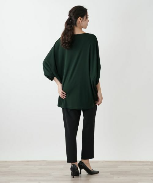Leilian PLUS HOUSE / レリアンプラスハウス シャツ・ブラウス | ドルマンスリーブブラウス【プラス企画】 | 詳細9