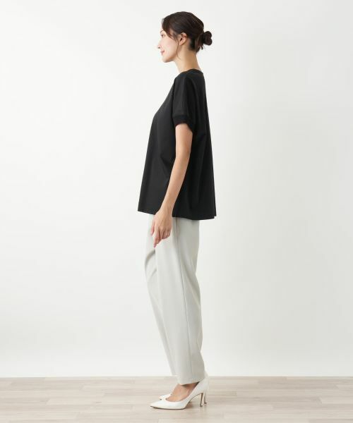 Leilian PLUS HOUSE / レリアンプラスハウス カットソー | クルーネックカットソー【プラス企画】 | 詳細2