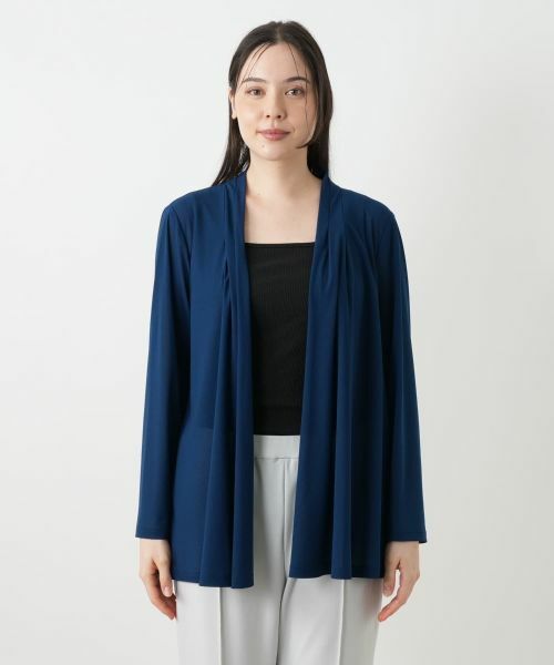 Leilian PLUS HOUSE / レリアンプラスハウス カーディガン・ボレロ | バックプリーツカーディガン【プラス企画】 | 詳細10