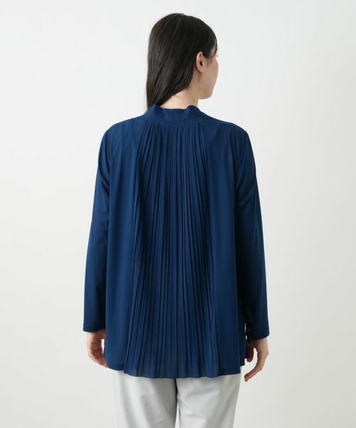 Leilian PLUS HOUSE / レリアンプラスハウス カーディガン・ボレロ | バックプリーツカーディガン【プラス企画】 | 詳細12