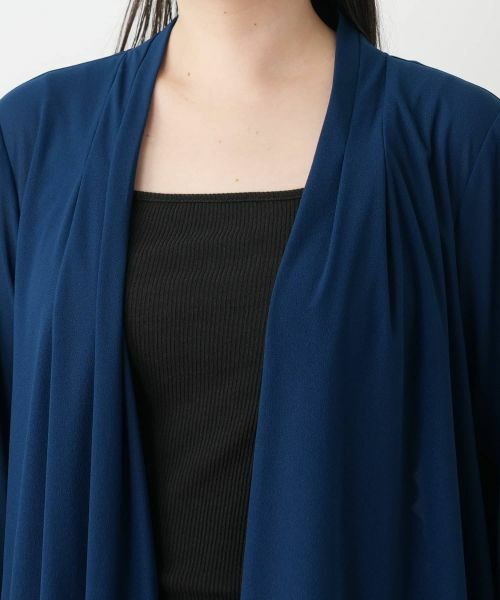 Leilian PLUS HOUSE / レリアンプラスハウス カーディガン・ボレロ | バックプリーツカーディガン【プラス企画】 | 詳細13