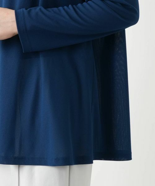 Leilian PLUS HOUSE / レリアンプラスハウス カーディガン・ボレロ | バックプリーツカーディガン【プラス企画】 | 詳細16