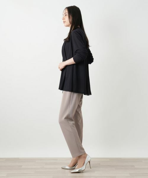 Leilian PLUS HOUSE / レリアンプラスハウス カーディガン・ボレロ | バックプリーツカーディガン【プラス企画】 | 詳細5