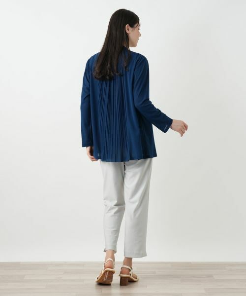 Leilian PLUS HOUSE / レリアンプラスハウス カーディガン・ボレロ | バックプリーツカーディガン【プラス企画】 | 詳細9