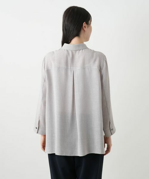 Leilian PLUS HOUSE / レリアンプラスハウス シャツ・ブラウス | 七分袖ブラウス【Leilian WHITE LABEL】 | 詳細12