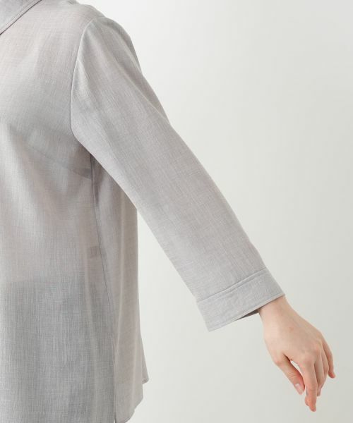 Leilian PLUS HOUSE / レリアンプラスハウス シャツ・ブラウス | 七分袖ブラウス【Leilian WHITE LABEL】 | 詳細15