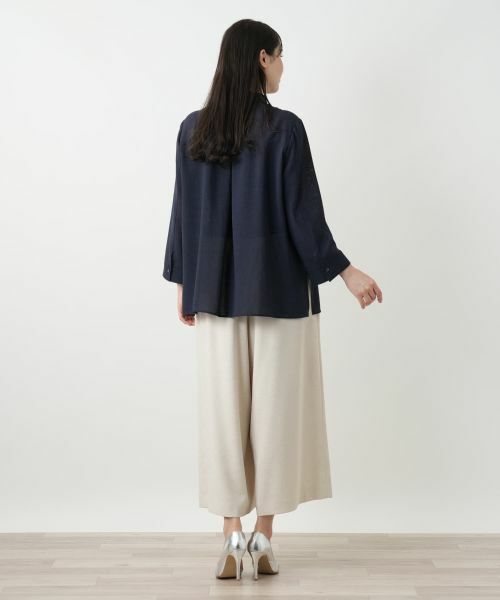 Leilian PLUS HOUSE / レリアンプラスハウス シャツ・ブラウス | 七分袖ブラウス【Leilian WHITE LABEL】 | 詳細3