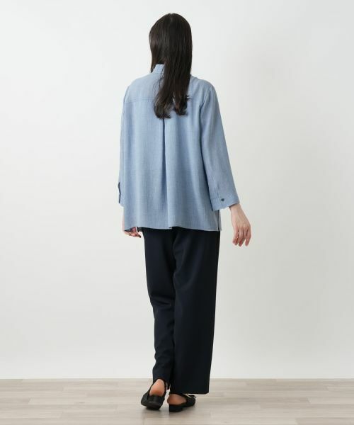 Leilian PLUS HOUSE / レリアンプラスハウス シャツ・ブラウス | 七分袖ブラウス【Leilian WHITE LABEL】 | 詳細6