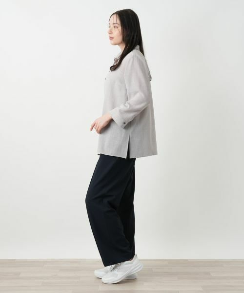 Leilian PLUS HOUSE / レリアンプラスハウス シャツ・ブラウス | 七分袖ブラウス【Leilian WHITE LABEL】 | 詳細8