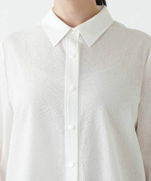 Leilian PLUS HOUSE / レリアンプラスハウス シャツ・ブラウス | 【店舗人気】七分袖ブラウス【Leilian WHITE LABEL】 | 詳細10