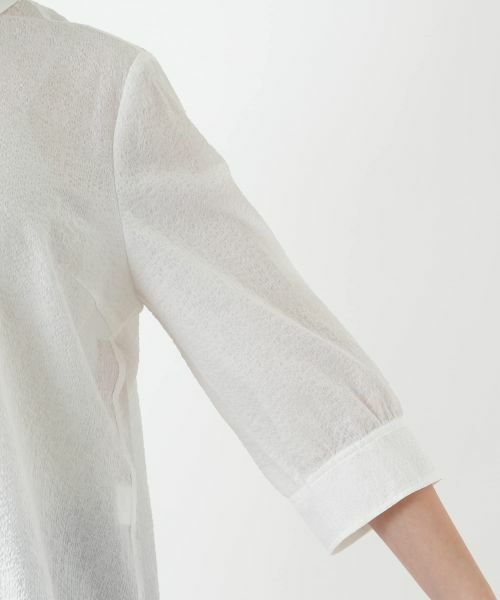 Leilian PLUS HOUSE / レリアンプラスハウス シャツ・ブラウス | 【店舗人気】七分袖ブラウス【Leilian WHITE LABEL】 | 詳細12
