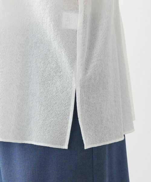 Leilian PLUS HOUSE / レリアンプラスハウス シャツ・ブラウス | 【店舗人気】七分袖ブラウス【Leilian WHITE LABEL】 | 詳細14