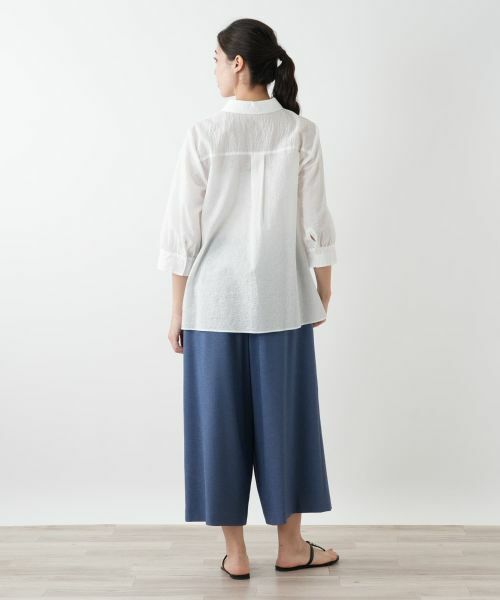 Leilian PLUS HOUSE / レリアンプラスハウス シャツ・ブラウス | 【店舗人気】七分袖ブラウス【Leilian WHITE LABEL】 | 詳細6