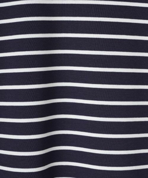 Leilian PLUS HOUSE / レリアンプラスハウス カットソー | ボーダーノースリーブカットソー【Leilian WHITE LABEL】 | 詳細20