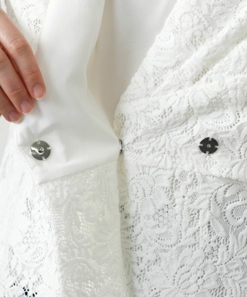 Leilian PLUS HOUSE / レリアンプラスハウス テーラードジャケット | ノーカラージャケット【BOURGE】 | 詳細12