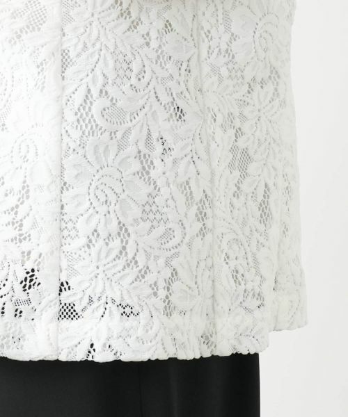 Leilian PLUS HOUSE / レリアンプラスハウス テーラードジャケット | ノーカラージャケット【BOURGE】 | 詳細15