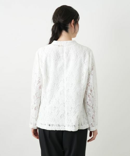 Leilian PLUS HOUSE / レリアンプラスハウス テーラードジャケット | ノーカラージャケット【BOURGE】 | 詳細9