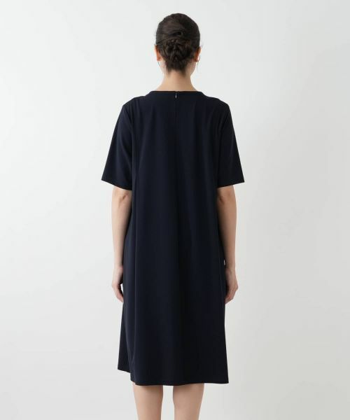 Leilian PLUS HOUSE / レリアンプラスハウス ドレス | Vネックフレアワンピース【Leilian WHITE LABEL】 | 詳細12