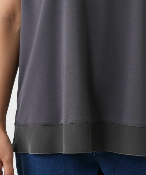 Leilian PLUS HOUSE / レリアンプラスハウス カットソー | フレンチスリーブカットソー【Leilian WHITE LABEL】 | 詳細13