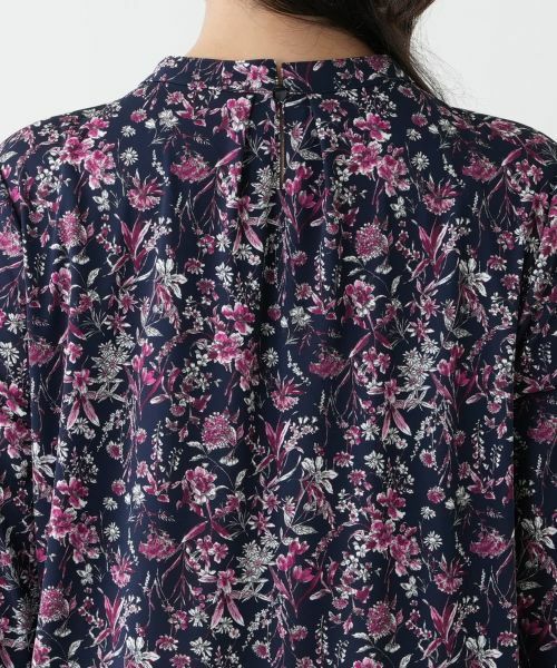 Leilian PLUS HOUSE / レリアンプラスハウス カットソー | プリントバンドカラーブラウス【Leilian WHITE LABEL】 | 詳細14