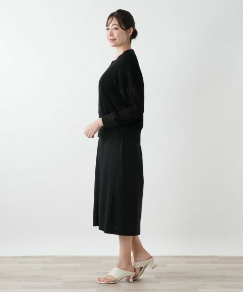 Leilian PLUS HOUSE / レリアンプラスハウス カーディガン・ボレロ | ジップカーディガン【Leilian WHITE LABEL】 | 詳細2