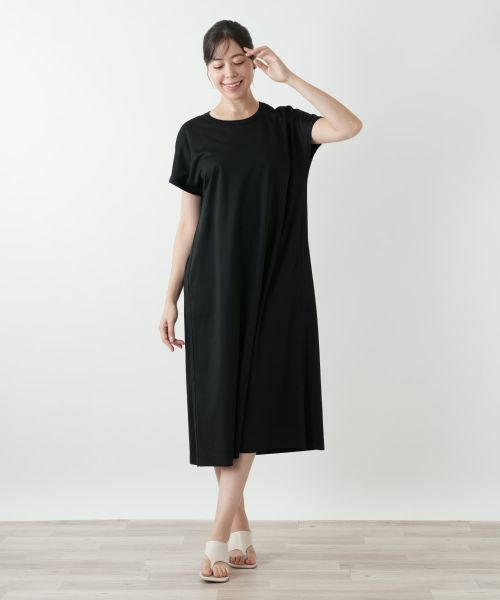 Leilian PLUS HOUSE / レリアンプラスハウス ドレス | ラメコードワンピース【Leilian WHITE LABEL】 | 詳細1