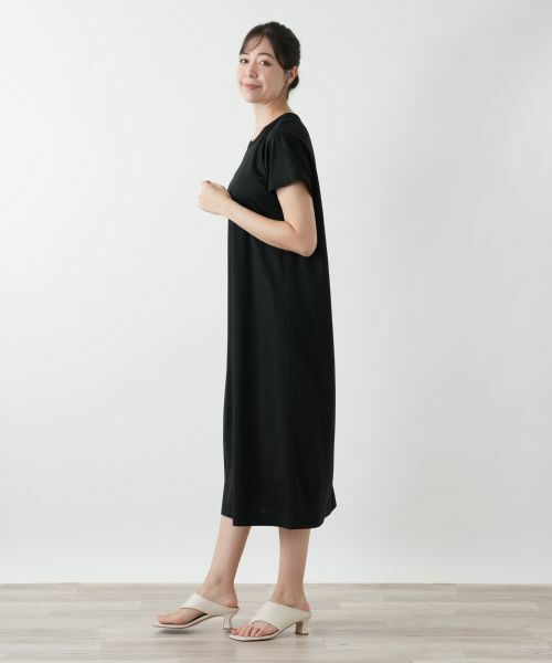 Leilian PLUS HOUSE / レリアンプラスハウス ドレス | ラメコードワンピース【Leilian WHITE LABEL】 | 詳細2