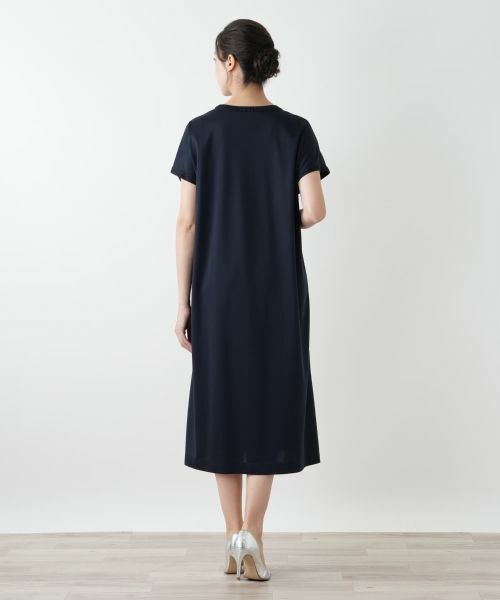 Leilian PLUS HOUSE / レリアンプラスハウス ドレス | ラメコードワンピース【Leilian WHITE LABEL】 | 詳細6