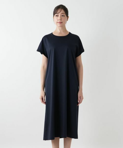 Leilian PLUS HOUSE / レリアンプラスハウス ドレス | ラメコードワンピース【Leilian WHITE LABEL】 | 詳細7