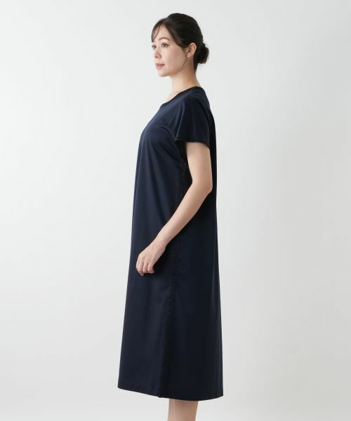 Leilian PLUS HOUSE / レリアンプラスハウス ドレス | ラメコードワンピース【Leilian WHITE LABEL】 | 詳細8