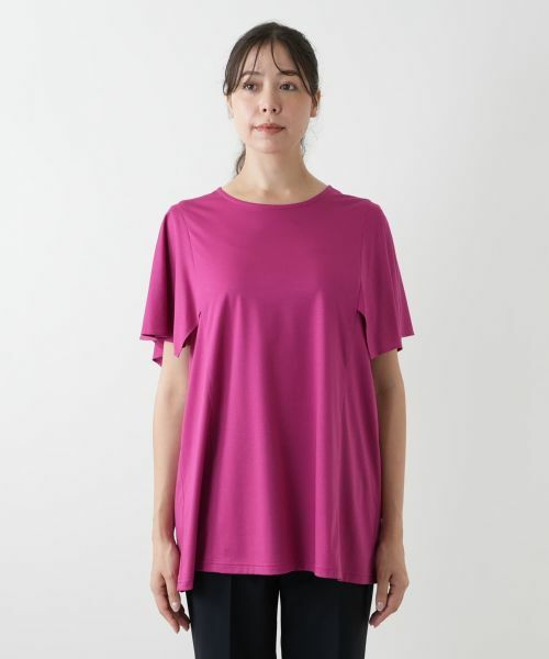 Leilian PLUS HOUSE / レリアンプラスハウス カットソー | フレアカットソー【Leilian WHITE LABEL】 | 詳細10