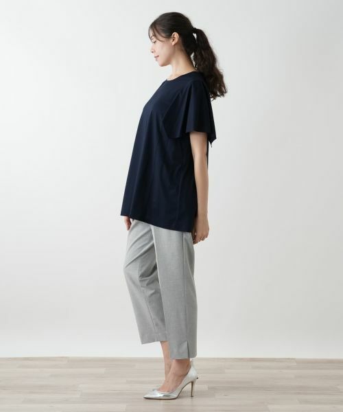 Leilian PLUS HOUSE / レリアンプラスハウス カットソー | フレアカットソー【Leilian WHITE LABEL】 | 詳細2