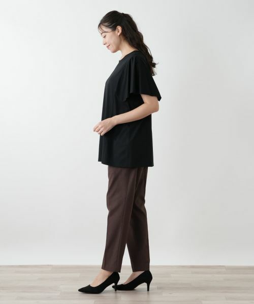 Leilian PLUS HOUSE / レリアンプラスハウス カットソー | フレアカットソー【Leilian WHITE LABEL】 | 詳細5