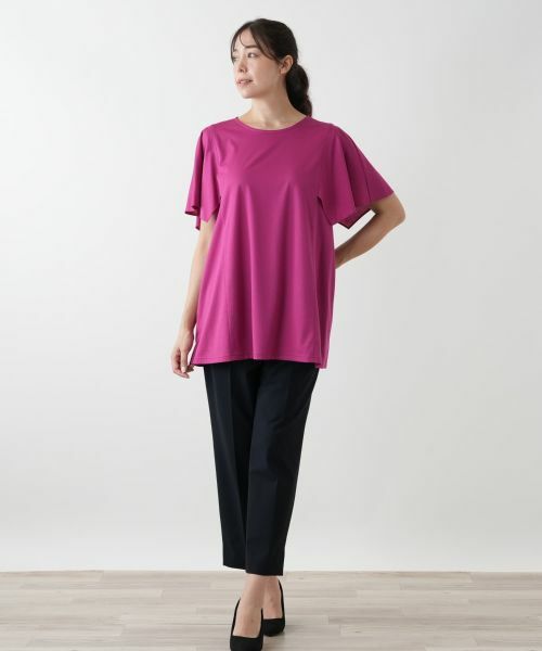 Leilian PLUS HOUSE / レリアンプラスハウス カットソー | フレアカットソー【Leilian WHITE LABEL】 | 詳細7