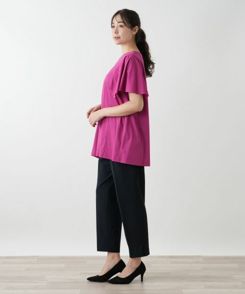 Leilian PLUS HOUSE / レリアンプラスハウス カットソー | フレアカットソー【Leilian WHITE LABEL】 | 詳細8