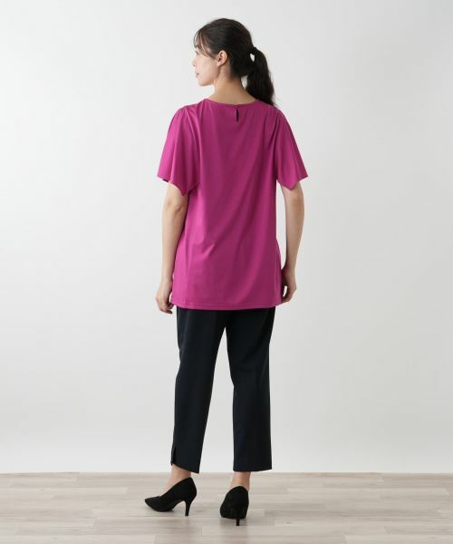 Leilian PLUS HOUSE / レリアンプラスハウス カットソー | フレアカットソー【Leilian WHITE LABEL】 | 詳細9