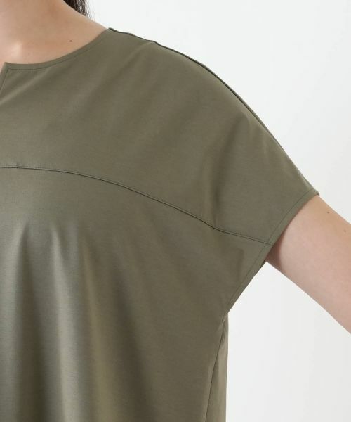 Leilian PLUS HOUSE / レリアンプラスハウス シャツ・ブラウス | バック切替キーネックブラウス | 詳細15