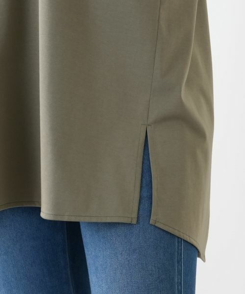 Leilian PLUS HOUSE / レリアンプラスハウス シャツ・ブラウス | バック切替キーネックブラウス | 詳細16