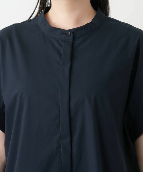 Leilian PLUS HOUSE / レリアンプラスハウス シャツ・ブラウス | バンドカラーブラウス【プラス企画】 | 詳細13