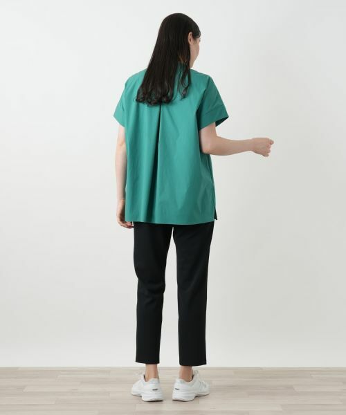 Leilian PLUS HOUSE / レリアンプラスハウス シャツ・ブラウス | バンドカラーブラウス【プラス企画】 | 詳細3