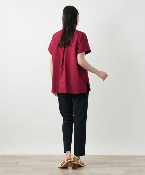 Leilian PLUS HOUSE / レリアンプラスハウス シャツ・ブラウス | バンドカラーブラウス【プラス企画】 | 詳細6