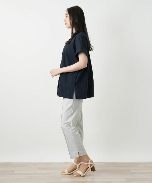 Leilian PLUS HOUSE / レリアンプラスハウス シャツ・ブラウス | バンドカラーブラウス【プラス企画】 | 詳細8