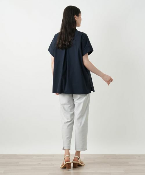 Leilian PLUS HOUSE / レリアンプラスハウス シャツ・ブラウス | バンドカラーブラウス【プラス企画】 | 詳細9